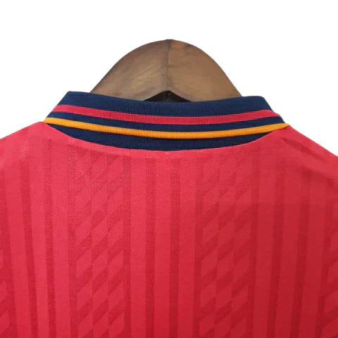 Camisa Espanha Retrô 1994 Vermelha