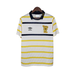Camisa Escócia Retrô 1988/1991 Branca e Amarela