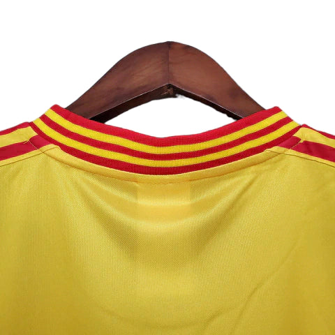 Camisa Colômbia Retrô 1990 Amarela