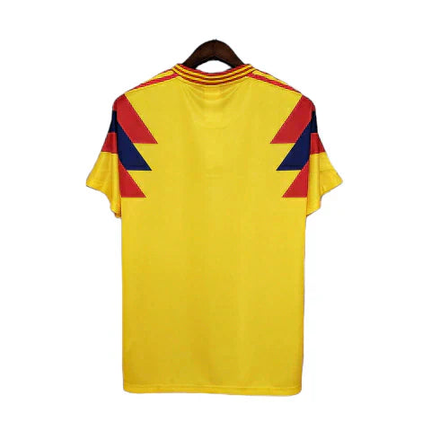 Camisa Colômbia Retrô 1990 Amarela