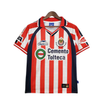 Camisa Chivas Retrô 1999/2000 Vermelha e Branca - Atletica