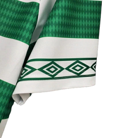 Camisa Celtic Retrô 1998/1999 Verde e Branca