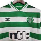 Camisa Celtic Retrô 1999/2000 Verde e Branca