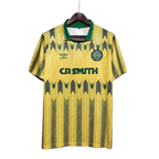 Camisa Celtic Retrô 1991/1992 Amarela e Verde