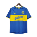 Camisa Boca Juniors Retrô 99/00 - Azul e Amarela
