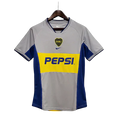 Camisa Boca Juniors Retrô 2002 Cinza