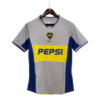 Camisa Boca Juniors Retrô 2002 Cinza