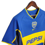 Camisa Boca Juniors Retrô 2002 Azul e Amarela