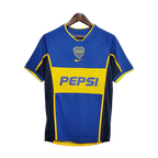 Camisa Boca Juniors Retrô 2002 Azul e Amarela