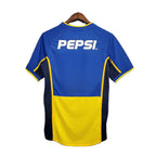 Camisa Boca Juniors Retrô 2002 Azul e Amarela