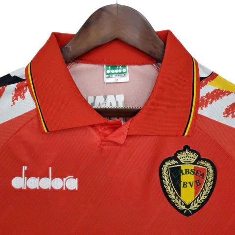 Camisa Bélgica Retrô 2004/2005 Vermelha