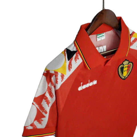 Camisa Bélgica Retrô 2004/2005 Vermelha