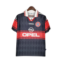 Camisa Bayern Retrô 1997/1999 Preta e Vermelha