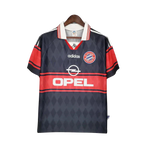 Camisa Bayern Retrô 1997/1999 Preta e Vermelha