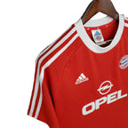 Camisa Bayern de Munique Retrô 2000/2001 Vermelha