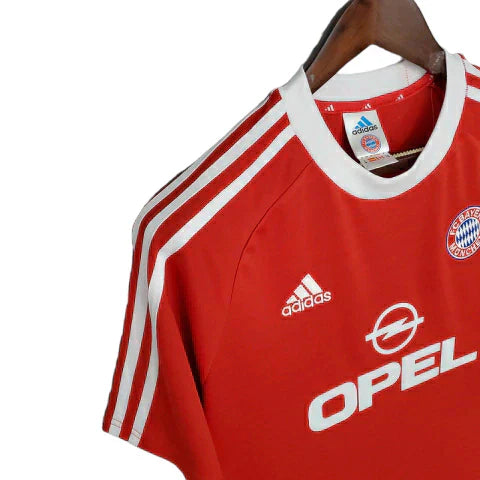 Camisa Bayern de Munique Retrô 2000/2001 Vermelha