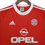 Camisa Bayern de Munique Retrô 2000/2001 Vermelha