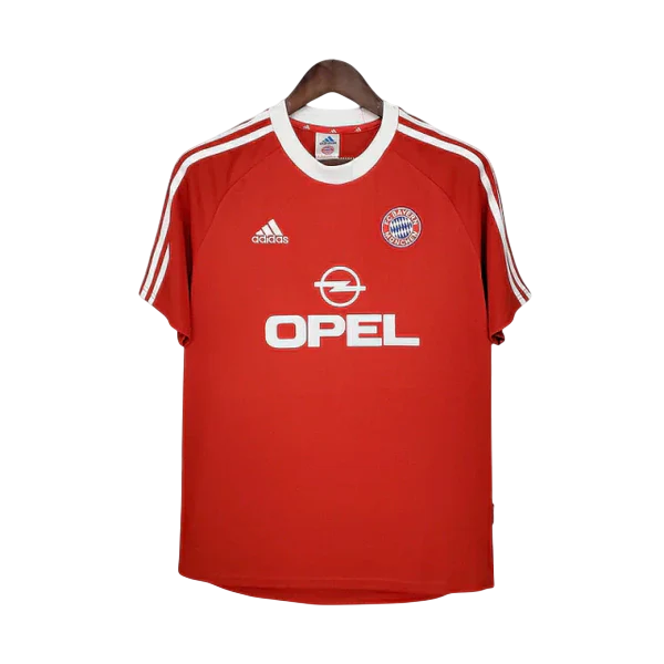 Camisa Bayern de Munique Retrô 2000/2001 Vermelha