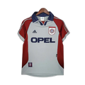 Camisa Bayern de Munique Retrô 1998/1999 Vermelha e Cinza