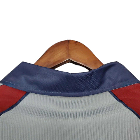 Camisa Bayern de Munique Retrô 1998/1999 Vermelha e Cinza