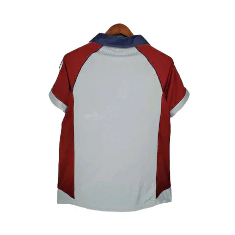 Camisa Bayern de Munique Retrô 1998/1999 Vermelha e Cinza