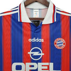 Camisa Bayern de Munique Retrô 1995/1997 Azul e Vermelha