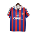 Camisa Bayern de Munique Retrô 1995/1997 Azul e Vermelha