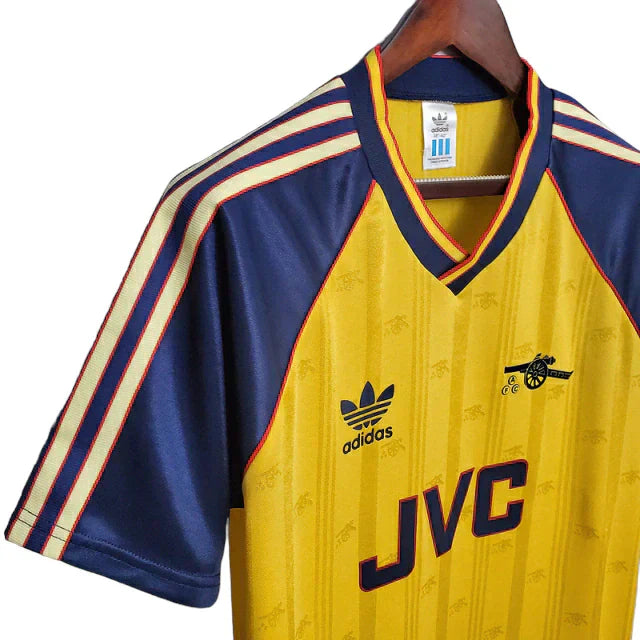 Camisa Arsenal Retrô 1988/1989 Amarela