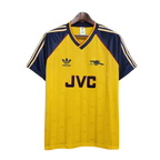 Camisa Arsenal Retrô 1988/1989 Amarela
