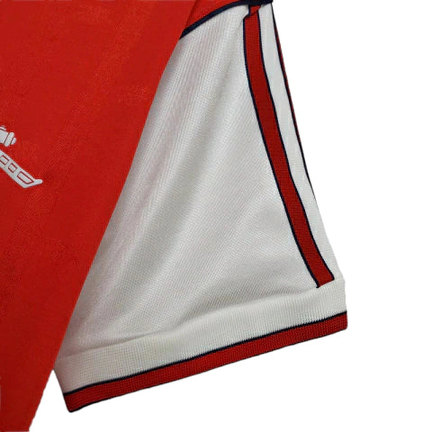 Camisa Arsenal Retrô 1988/1989 Vermelha