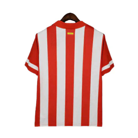 Camisa Atlético de Madrid Retrô 2013/2014 Branca e Vermelha