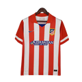 Camisa Atlético de Madrid Retrô 2013/2014 Branca e Vermelha