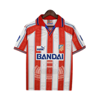 Camisa Atlético de Madrid Retrô 1996/1997 Branca e Vermelha