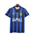 Camisa Retrô Atalanta Asics 1996/97 Masculino Azul