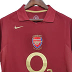 Camisa Arsenal Retrô 2005/2006 Vinho