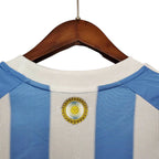 Camisa Retrô Argentina 2010/11 Azul e Branco