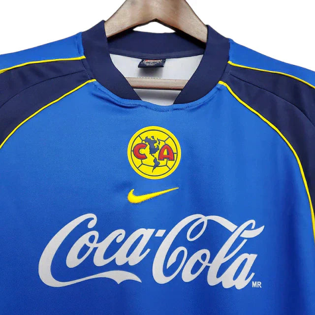 Camisa América-MEX Retrô 2001-2002 Azul