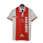 Camisa Ajax Retrô 1997/1998 Vermelha e Branca