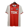 Camisa Ajax Retrô 1990-1992 Vermelha e Branca