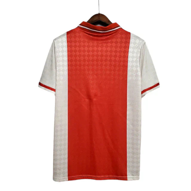 Camisa Ajax Retrô 1990-1992 Vermelha e Branca