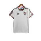 Camisa Fluminense Retrô 14/15 Torcedor Masculina - Branca com detalhes em vermelho e verde