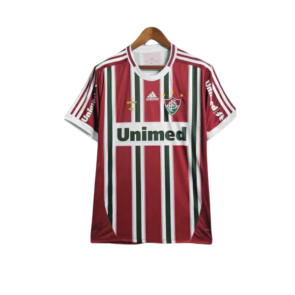 Camisa Fluminense I 2012 Retro Masculina - Tricolor Unimed